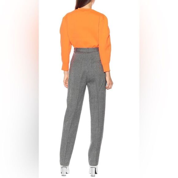 Tibi Herringbone Wool pants NEW with tags Size 0 - Picture 2 of 9